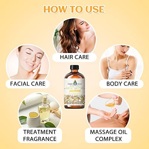 Evoke Occu Rose Essential Oil Jasmine Oil Ginger Essential Oil for Face and Body Skin Care | Evoke Occu Rose Essentia