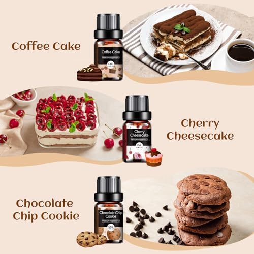 Woody Essential Oils Set for Candle Making & Diffuser - 6x10ML Teakwood, Sandalwood, Cedarwood, Cypress, Forest Pine, F