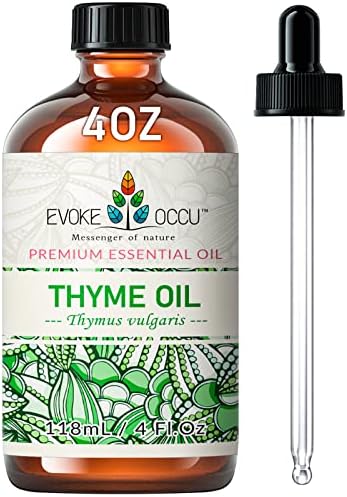 EVOKE OCCU Cinnamon Essential Oil and Thyme Essential Oil for Stress Relief - Perfect for Home Use - 4 Fl Oz EVOKE OCC