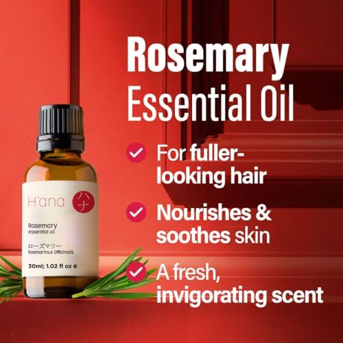 H'ana Sandalwood Essential Oil - 1.02 Fl Oz - for Hair and Skin, Aromatherapy, DIY Soap Making - ClimatePartner Certifie