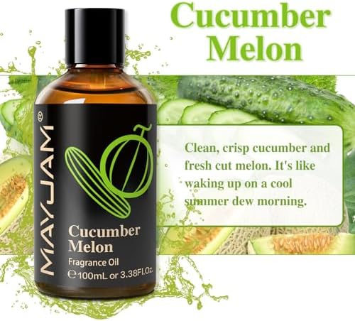 MAYJAM Sandalwood Essential Oil - Pure Fragrance Oil for Diffuser and Soap Candle Making, Ideal for Home and Office, 10