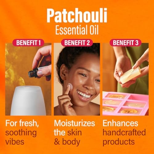 H'ana Sandalwood Essential Oil - 1.02 Fl Oz - for Hair and Skin, Aromatherapy, DIY Soap Making - ClimatePartner Certifie