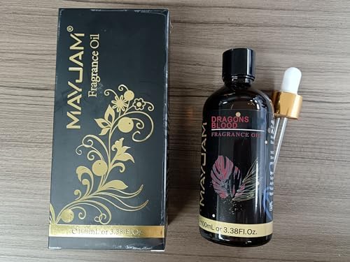 MAYJAM Sandalwood Essential Oil - Pure Fragrance Oil for Diffuser and Soap Candle Making, Ideal for Home and Office, 10