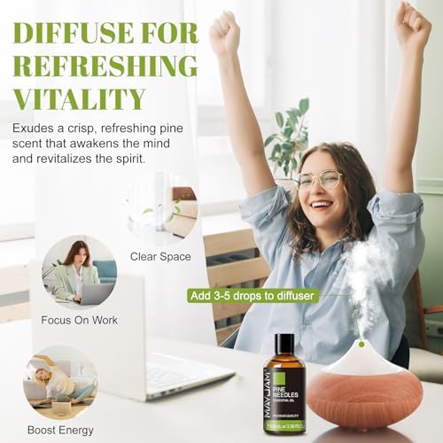 MAYJAM Indian Sandalwood Essential Oils for Skin Care and Hair Care - 100ml MAYJAM Indian Sandalwood Essential Oils fo