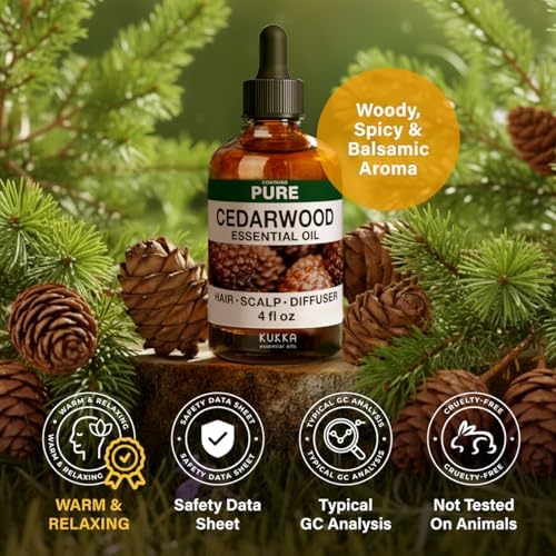 KUKKA Clove Essential Oils for Hair, Skin, Diffuser, and Aromatherapy USDA Organic | KUKKA Clove Essential Oils 4 Fl Oz