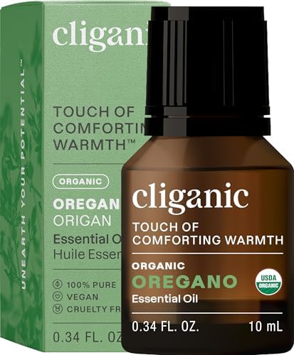 Cliganic Organic Frankincense Essential Oil - Boswellia Serrata, 100% Pure Natural Undiluted, for Stress Relief and Rela