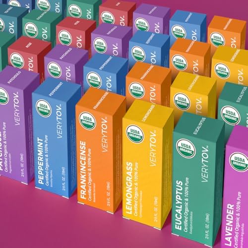 Premium USDA Organic Frankincense Essential Oil - 100% Pure Natural Undiluted for Aromatherapy Diffuser USDA Organic P