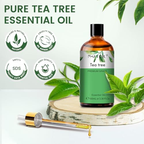 PHATOIL Australian Sandalwood Essential Oil |38Fl Oz for Hair Care and Body Skin Care | PHATOIL Australian Sandalwood E