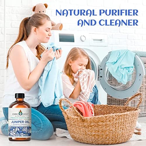 EVOKE OCCU Cinnamon Essential Oil and Juniper Essential Oil for Relaxation - Stress Relief and Muscle Pain Relief - 4 Fl