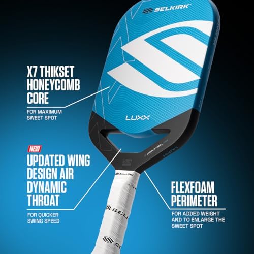 Selkirk Sport LUXX Control Pickleball Paddle - Carbon Fiber Paddles for Unmatched Control and Added Power | Selkirk Spo