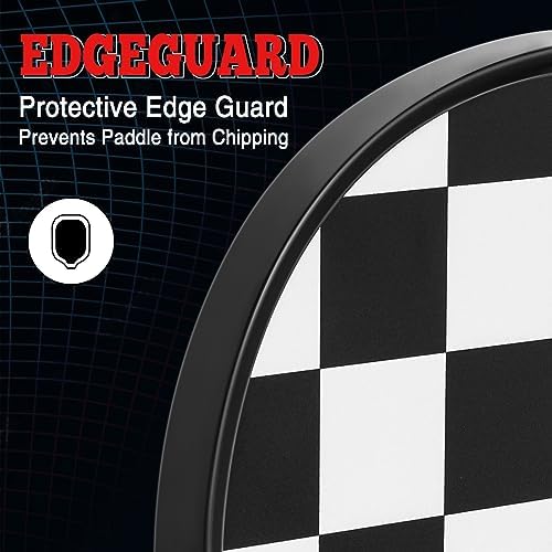 DULCE DOM USAPA Approved Fiberglass/Carbon Fiber Pickleball Paddles Set of 4 for Training | DULCE DOM 4 Indoor Outdoor