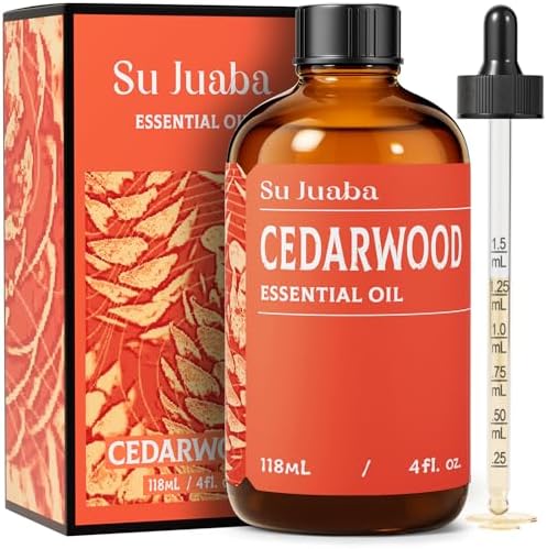 100% Pure Frankincense Essential Oil for Skin and Diffuser - SU JUABA 4 Fl Oz | SU JUABA Frankincense Essential Oil - P