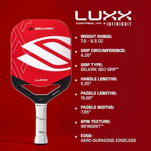 Selkirk Sport LUXX Control Pickleball Paddle - Carbon Fiber Paddles for Unmatched Control and Added Power | Selkirk Spo