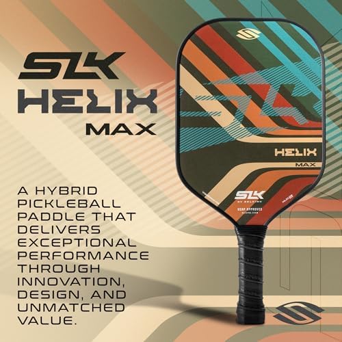 Thermoformed Carbon Fiber Pickleball Paddles for Unmatched Control | Selkirk Sport SLK Helix Pro Pickleball Paddle | Se
