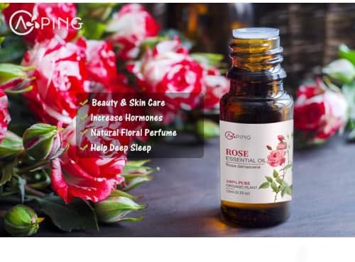 Sandalwood & Clary Sage Essential Oils for Aroma and Spa - 100% Pure Organic Natural Plant Oils, 2x10ML Sandalwood & C