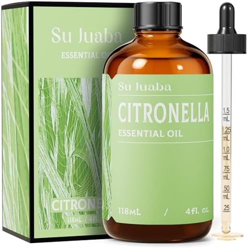 100% Pure Frankincense Essential Oil for Skin and Diffuser - SU JUABA 4 Fl Oz | SU JUABA Frankincense Essential Oil - P