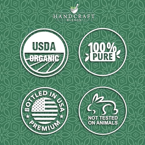 Handcraft Blends Organic Cedarwood Essential Oil - Premium Grade for Diffuser and Aromatherapy - USDA Organic - 1 Fl Oz