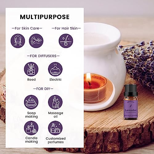 Yethious Pure Sandalwood Essential Oil for Aromatherapy & Diffuser - 10ML