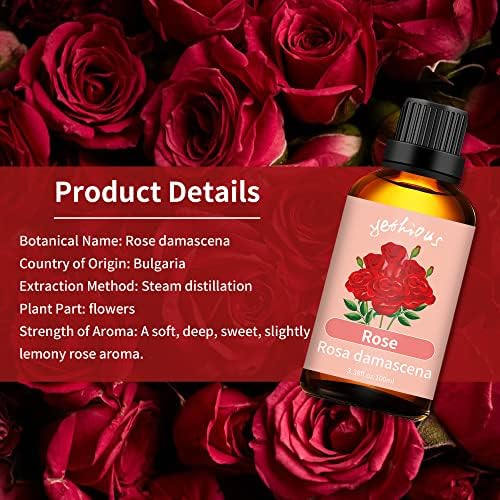 Yethious Pure Sandalwood Essential Oil for Aromatherapy & Diffuser - 10ML