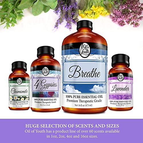 Pure & Therapeutic Grade Oil of Youth Frankincense Essential Oil for Skincare and Wellness | Oil of Youth Frankincense