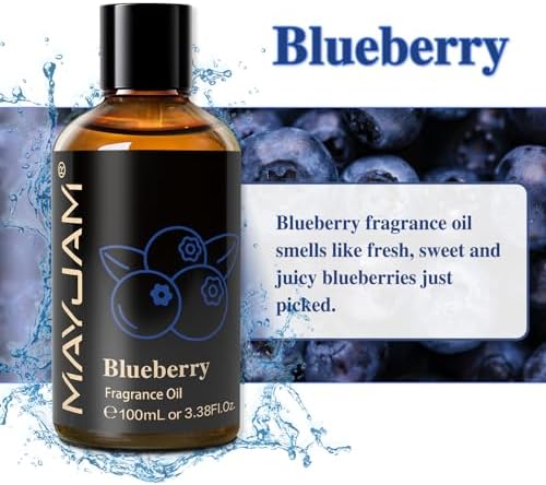 MAYJAM Sandalwood Essential Oil - Pure Fragrance Oil for Diffuser and Soap Candle Making, Ideal for Home and Office, 10