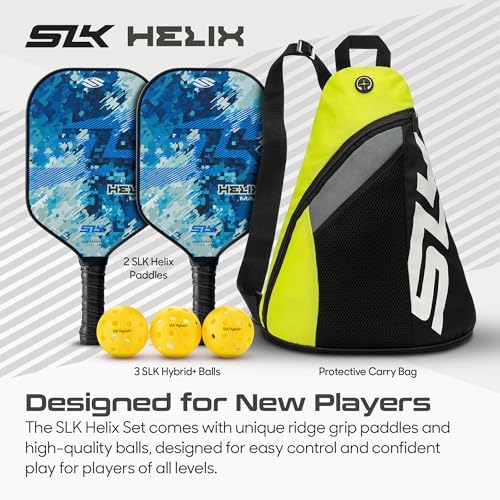 Thermoformed Carbon Fiber Pickleball Paddles for Unmatched Control | Selkirk Sport SLK Helix Pro Pickleball Paddle | Se