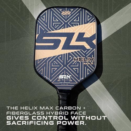 Thermoformed Carbon Fiber Pickleball Paddles for Unmatched Control | Selkirk Sport SLK Helix Pro Pickleball Paddle | Se