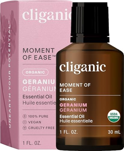 Cliganic Organic Frankincense Essential Oil - Boswellia Serrata, 100% Pure Natural Undiluted, for Stress Relief and Rela