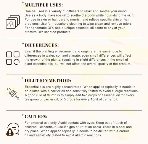 MAYJAM Indian Sandalwood Essential Oils for Skin Care and Hair Care - 100ml MAYJAM Indian Sandalwood Essential Oils fo