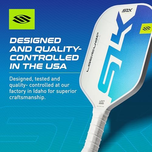 SLK Latitude & Nexus Pickleball Paddles: Graphite Face with SpinFlex Surface for Control and Power | REV-Core+ / SX4 Pol