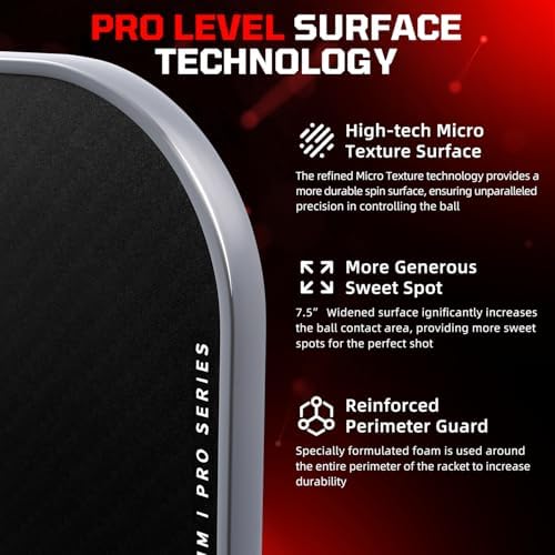 BAGAIL USAPA Approved Pickleball Paddles Set for Traction and Stability | Lightweight BAGAIL Pickleball Rackets with 4