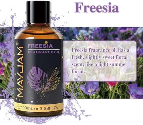 MAYJAM Sandalwood Essential Oil - Pure Fragrance Oil for Diffuser and Soap Candle Making, Ideal for Home and Office, 10