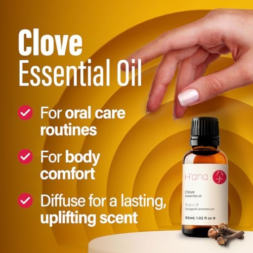 H'ana Sandalwood Essential Oil - 1.02 Fl Oz - for Hair and Skin, Aromatherapy, DIY Soap Making - ClimatePartner Certifie