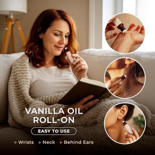 Gya Labs Frankincense & Somali Myrrh Essential Oil Roll On - Convenience - Camping Enthusiasts - Aromatherapy Relief, Cl