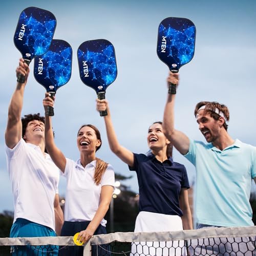 USAPA Approved Fiberglass Surface Pickleball Set for Men and Women Global Recycled Standard