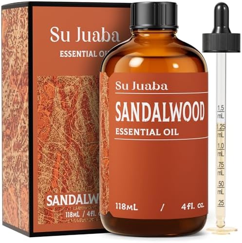 100% Pure Frankincense Essential Oil for Skin and Diffuser - SU JUABA 4 Fl Oz | SU JUABA Frankincense Essential Oil - P