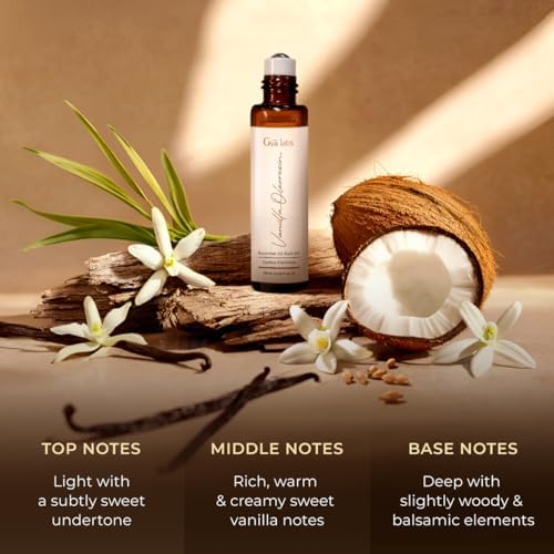 Gya Labs Frankincense & Somali Myrrh Essential Oil Roll On - Convenience - Camping Enthusiasts - Aromatherapy Relief, Cl