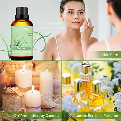 Yethious Pure Sandalwood Essential Oil for Aromatherapy & Diffuser - 10ML