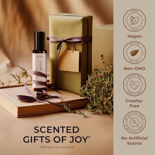 Gya Labs Frankincense & Somali Myrrh Essential Oil Roll On - Convenience - Camping Enthusiasts - Aromatherapy Relief, Cl