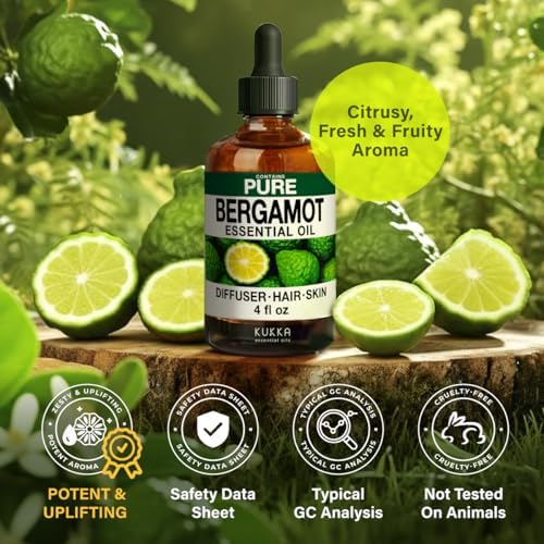 KUKKA Clove Essential Oils for Hair, Skin, Diffuser, and Aromatherapy USDA Organic | KUKKA Clove Essential Oils 4 Fl Oz