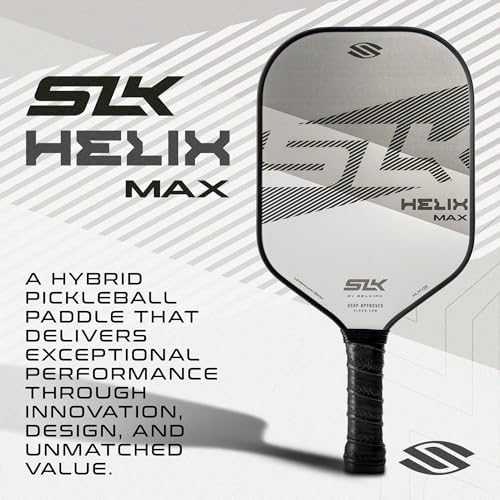 Thermoformed Carbon Fiber Pickleball Paddles for Unmatched Control | Selkirk Sport SLK Helix Pro Pickleball Paddle | Se