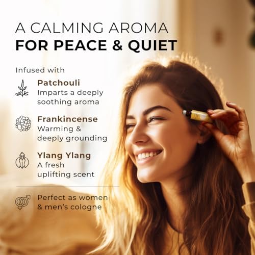 Gya Labs Frankincense & Somali Myrrh Essential Oil Roll On - Convenience - Camping Enthusiasts - Aromatherapy Relief, Cl