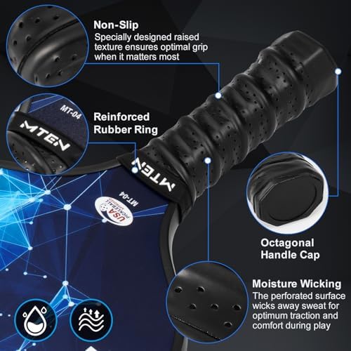 USAPA Approved Fiberglass Surface Pickleball Set for Men and Women Global Recycled Standard