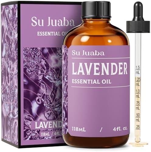 Sujuaba Sandalwood Oil for Diffuser and Skincare 4 Fl Oz - 100% Natural Aromatherapy Oil - Perfect for Relaxation and DI
