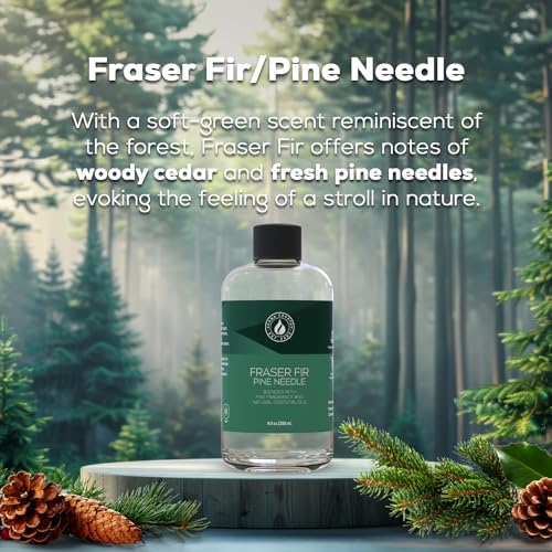 Aroma Country Fraser Fir Christmas Tree Oil - Luxury Essential Oils for Diffuser & Air Freshener - Natural Home Fragranc