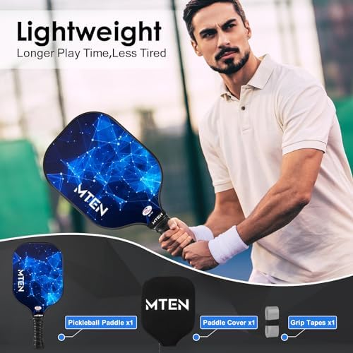 USAPA Approved Fiberglass Surface Pickleball Set for Men and Women Global Recycled Standard