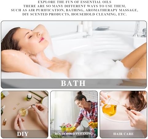 MAYJAM Sandalwood Essential Oil - Pure Fragrance Oil for Diffuser and Soap Candle Making, Ideal for Home and Office, 10