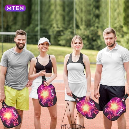 USAPA Approved Fiberglass Surface Pickleball Set for Men and Women Global Recycled Standard