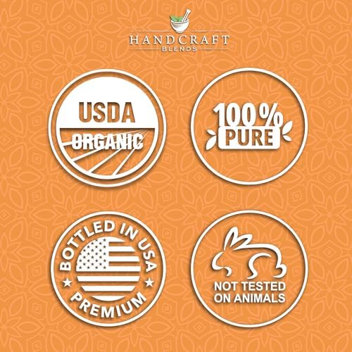 Handcraft Blends Organic Cedarwood Essential Oil - Premium Grade for Diffuser and Aromatherapy - USDA Organic - 1 Fl Oz