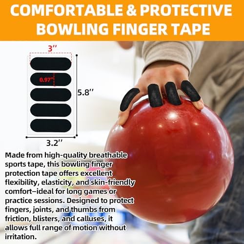 TonGass Bowling Accessories Kit for Beginners, Microfiber Towel & Cleaner Spray | TonGass Bowling Thumb Tape Set and Cl